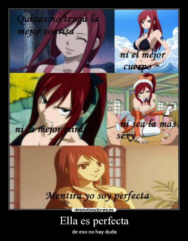 Ella es perfecta -