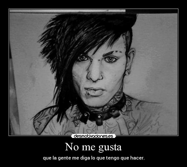 No me gusta -