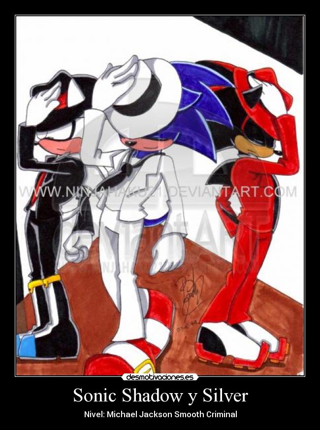 Sonic Shadow y Silver - Nivel: Michael Jackson Smooth Criminal