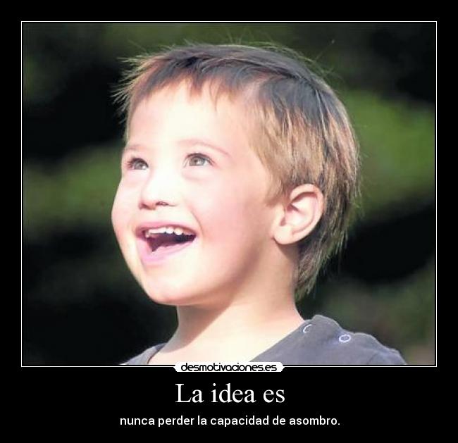 La idea es - 