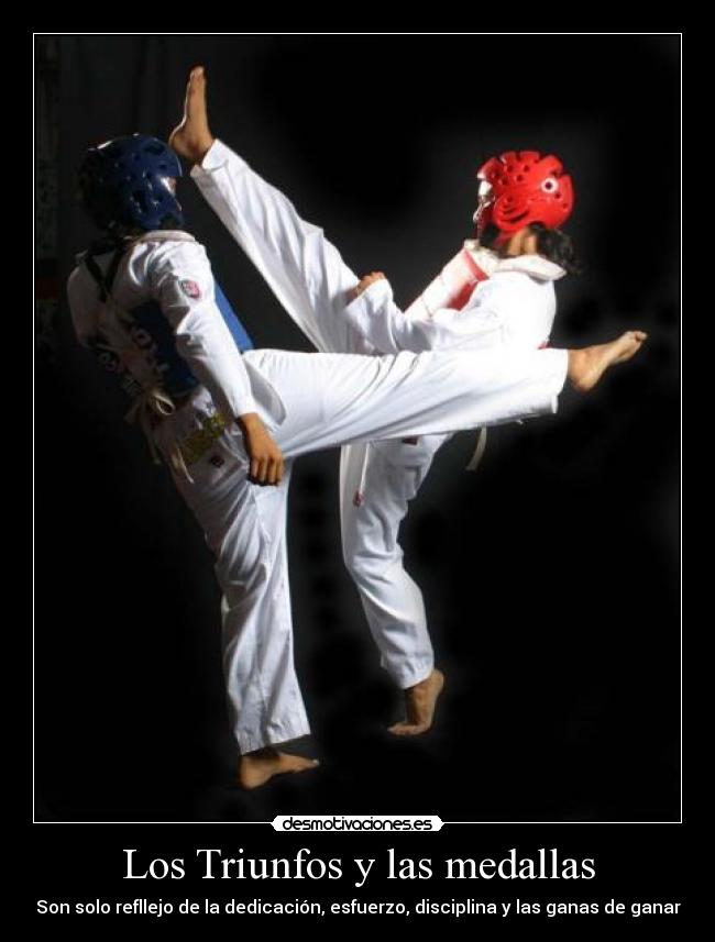 Los Triunfos y las medallas -