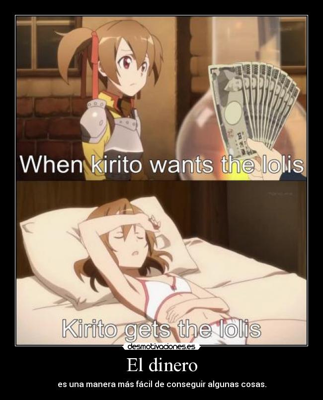 carteles dinero harukaze raptorhunters muwigaraklan 1291 sword art online silica vengan con felicidad desmotivaciones