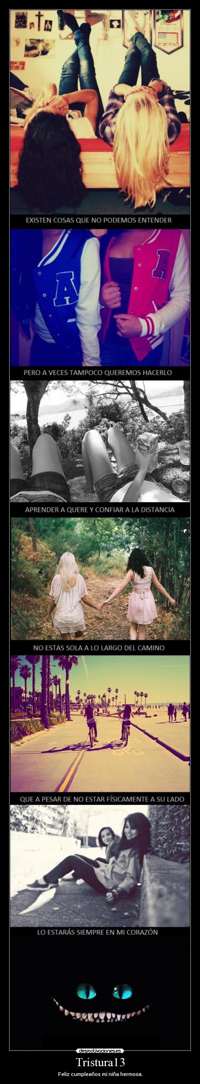 Tristura13 - Feliz cumpleaños mi niña hermosa.