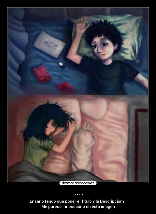.... - Enserio tengo que poner el Titulo y la Descripción?
Me parece innecesario en esta imagen