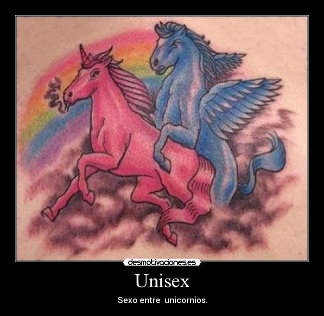 Unisex - Sexo entre unicornios.