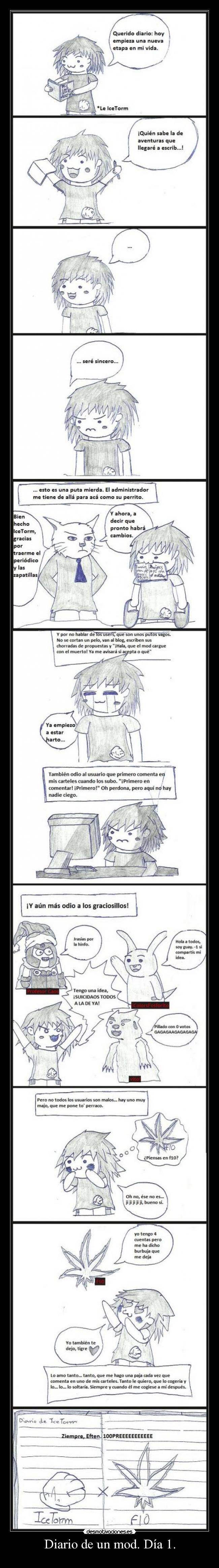 Diario de un mod. Día 1. -