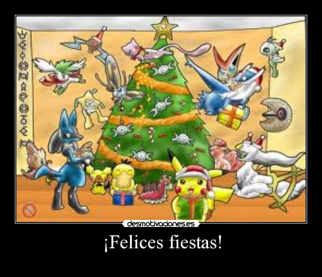 ¡Felices fiestas! -
