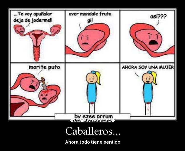 Caballeros... - Ahora todo tiene sentido