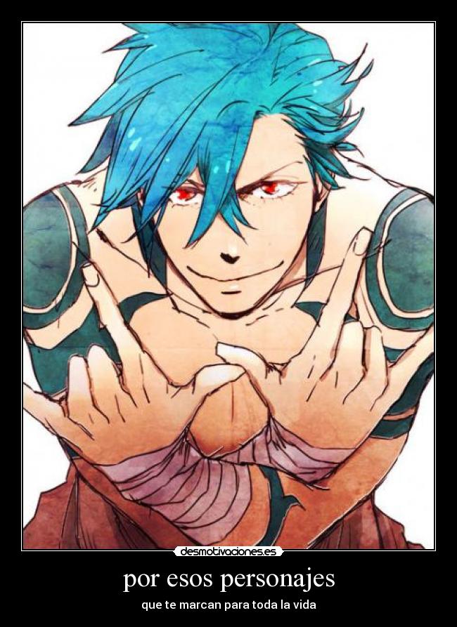 por esos personajes - que te marcan para toda la vida