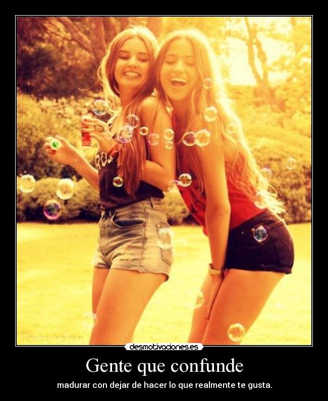 Gente que confunde -