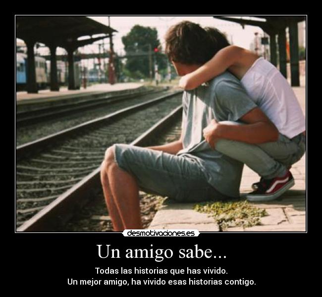 Un amigo sabe... - 