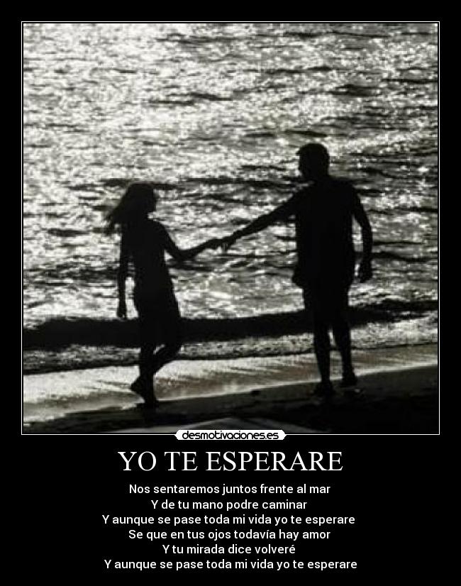 YO TE ESPERARE - 