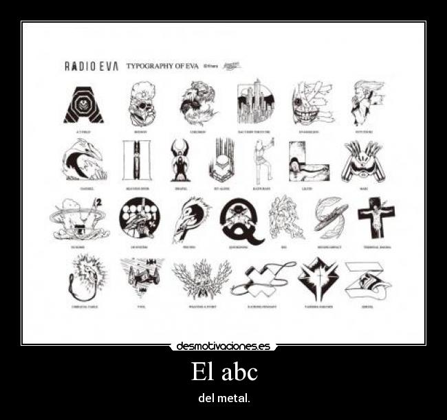 El abc - del metal.