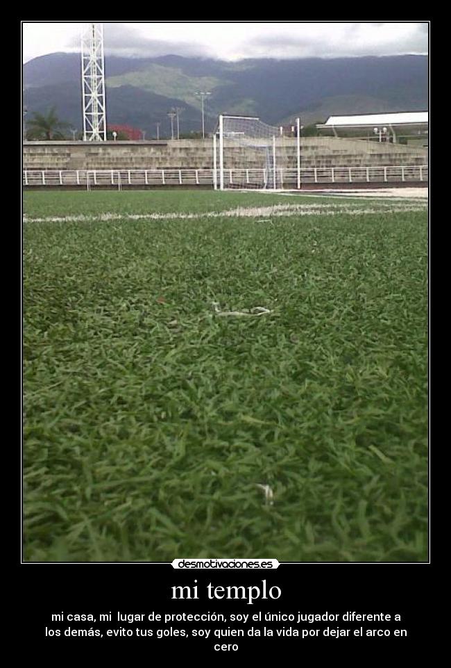 carteles goles arquero arco arqueria portero desmotivaciones