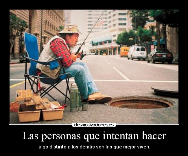 Las personas que intentan hacer - 