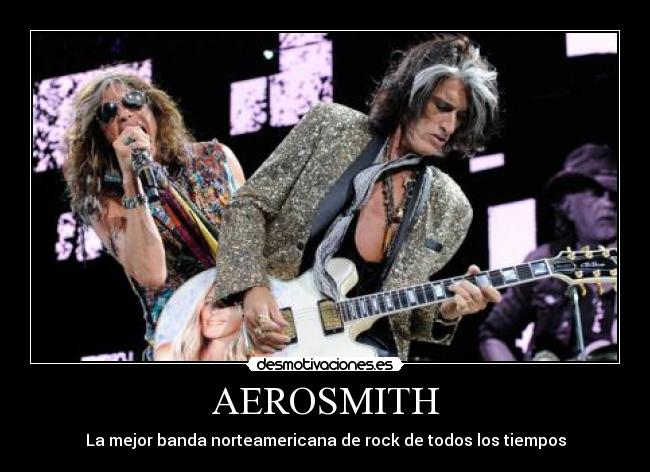 AEROSMITH - La mejor banda norteamericana de rock de todos los tiempos