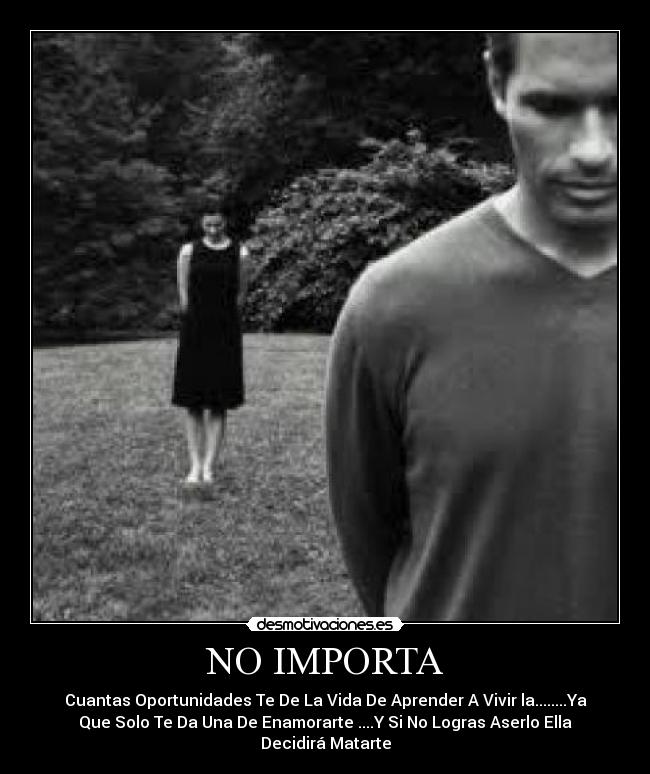 NO IMPORTA -
