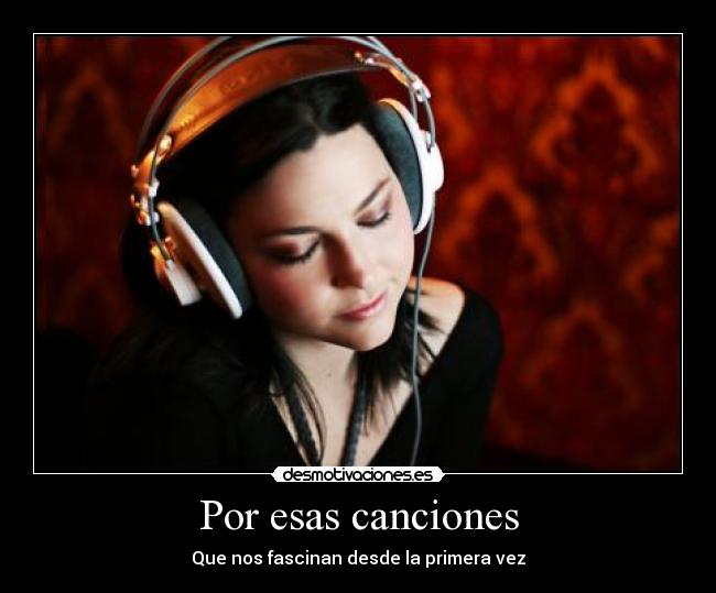 Por esas canciones -