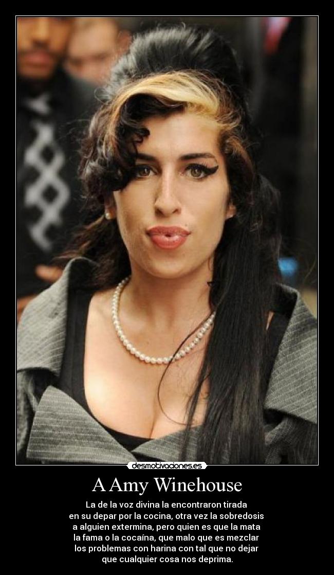 A Amy Winehouse -