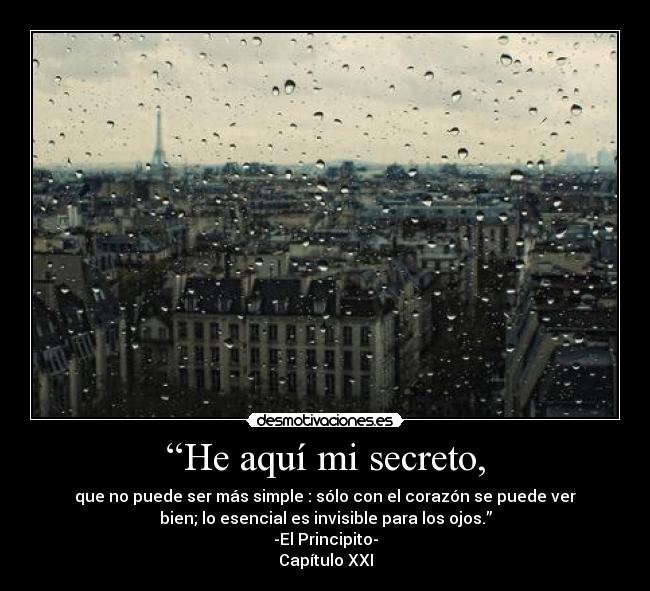 carteles esencial invisible los ojos desmotivaciones