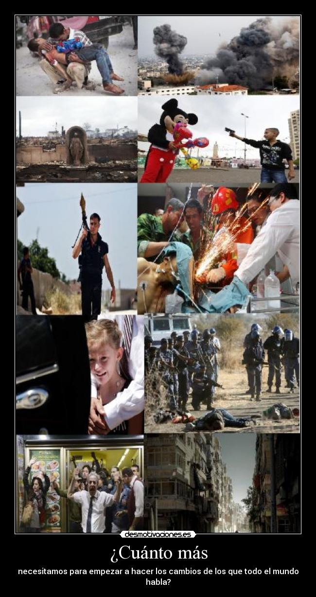 ¿Cuánto más - necesitamos para empezar a hacer los cambios de los que todo el mundo habla?