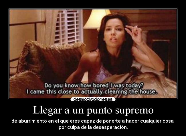 Llegar a un punto supremo -