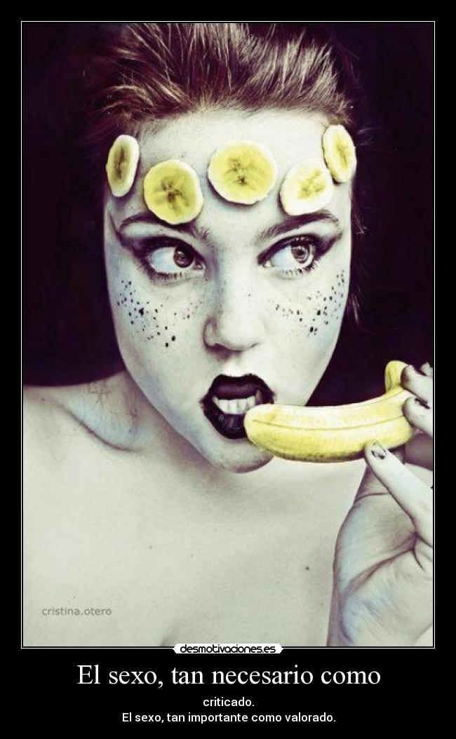 El sexo, tan necesario como - 