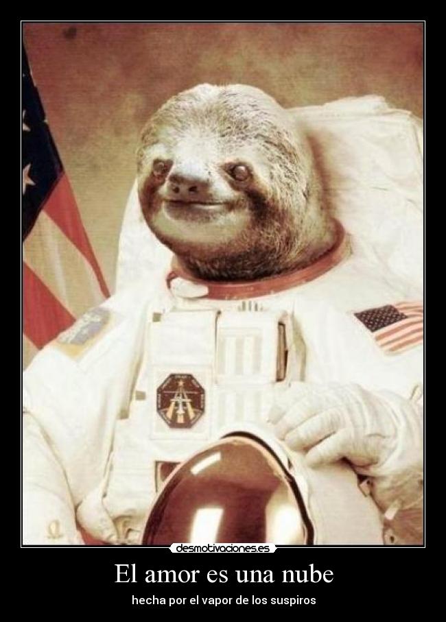 El amor es una nube - hecha por el vapor de los suspiros