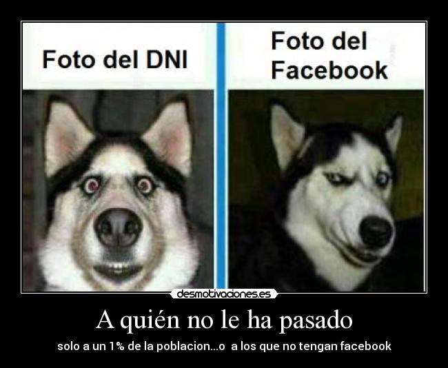 carteles pasado facebook dni foto meme perro longboard desmotivaciones