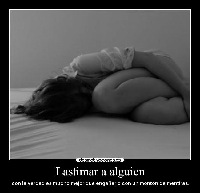 Lastimar a alguien - 
