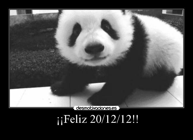 ¡¡Feliz 20/12/12!! -