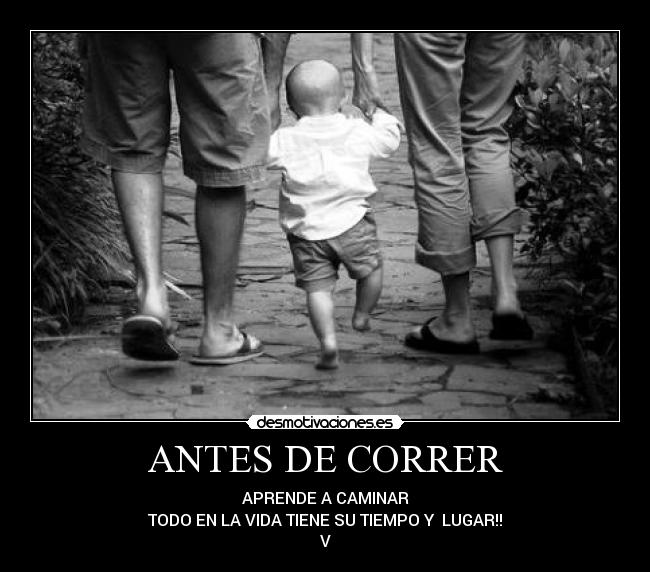 ANTES DE CORRER -