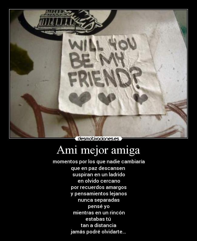 Ami mejor amiga - 