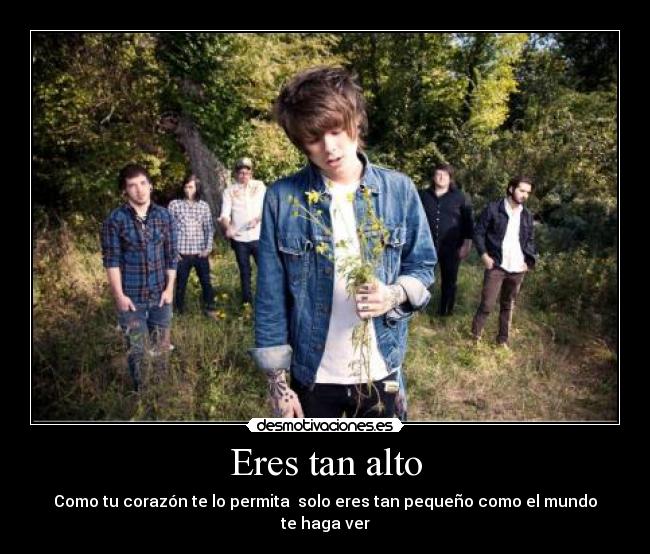 Eres tan alto - 