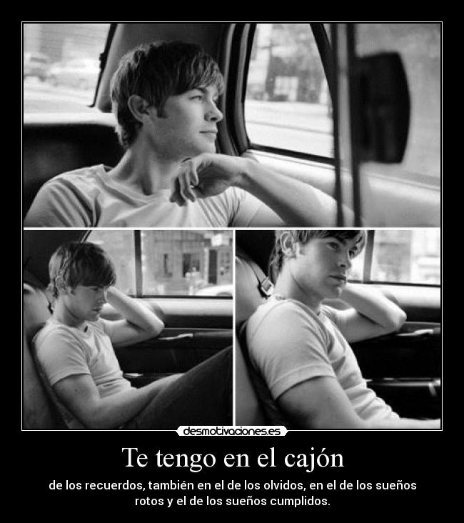 Te tengo en el cajón -
