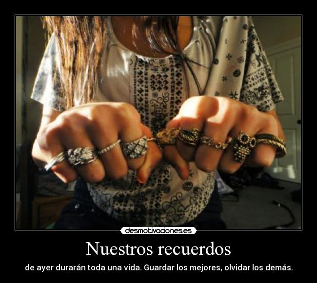 Nuestros recuerdos -