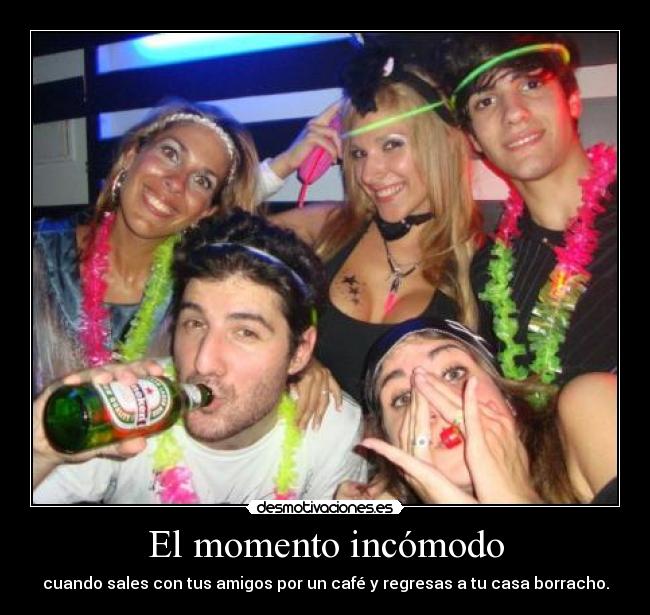 El momento incómodo -