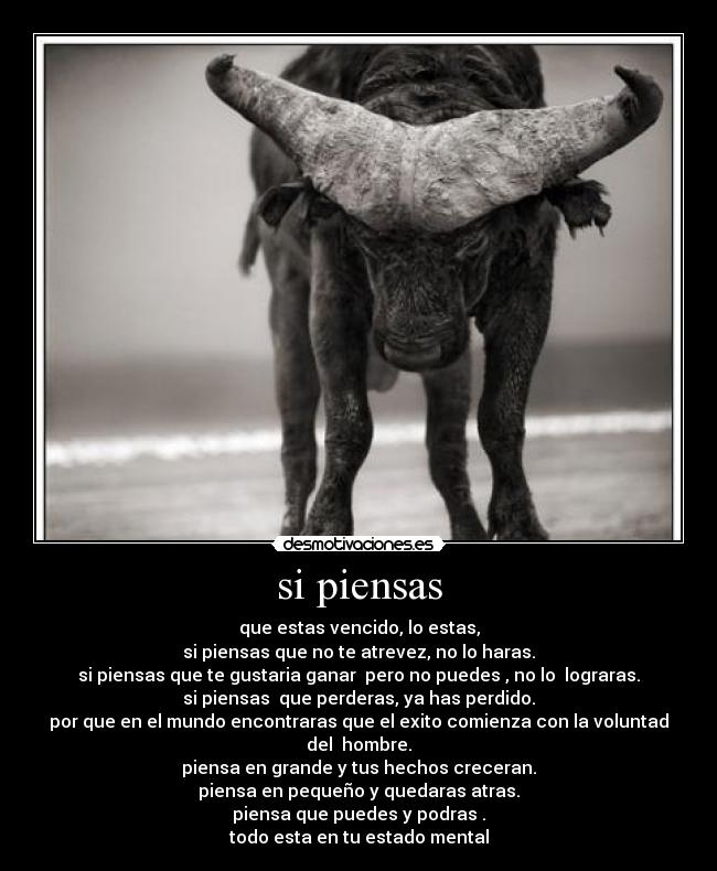 si piensas - 