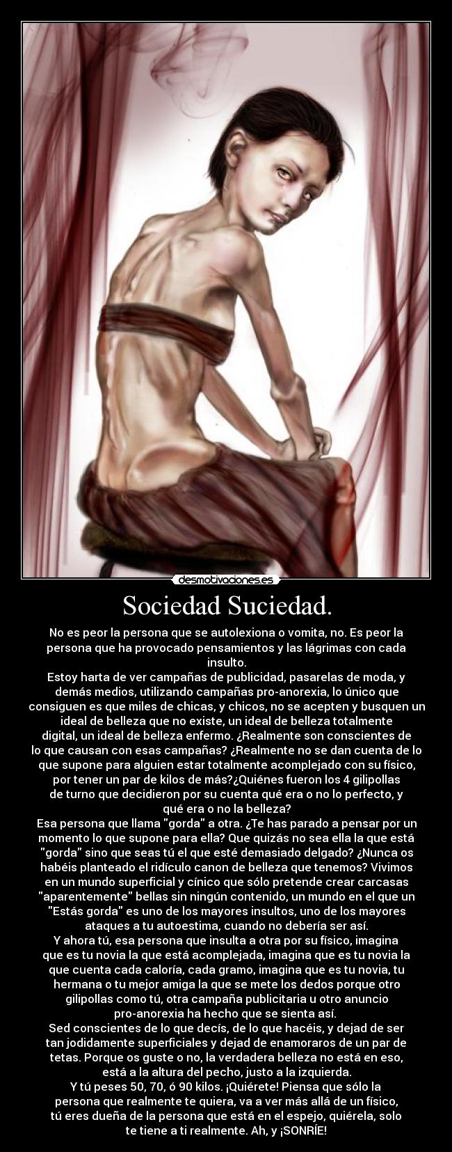 Sociedad Suciedad. -