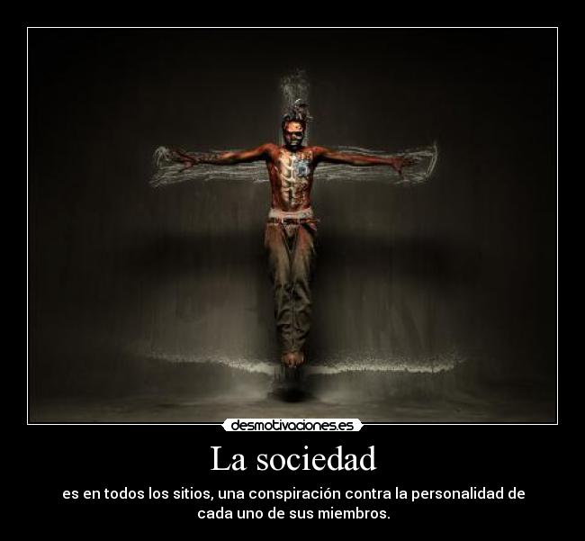 carteles sociedad amm ralph waldo emerson koukei desmotivaciones