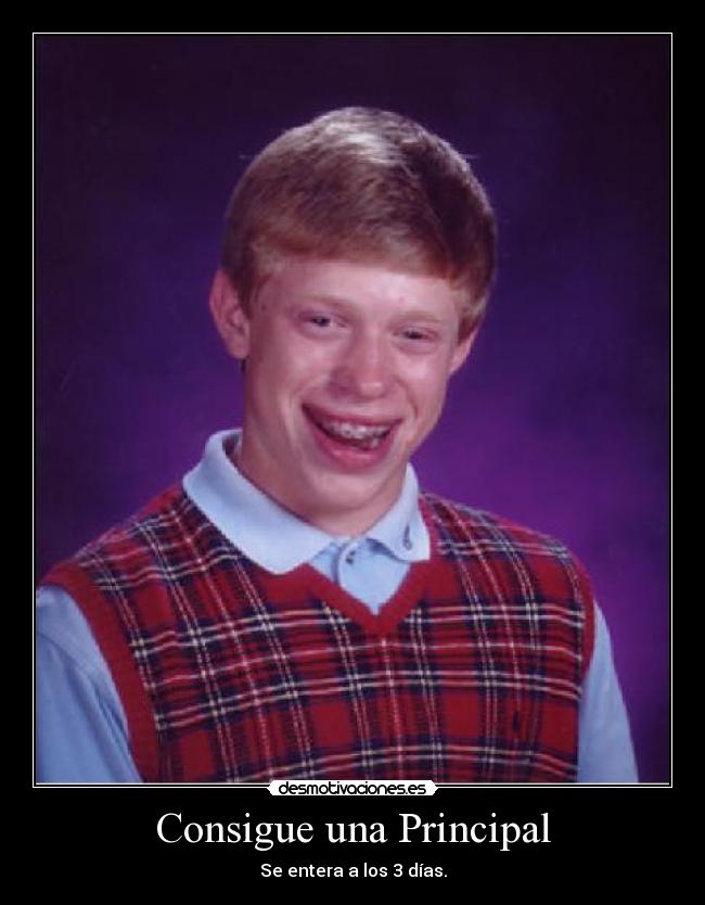 Consigue una Principal -