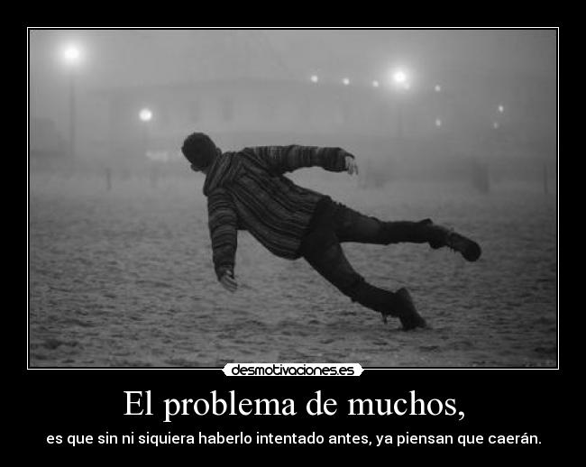 El problema de muchos, - 