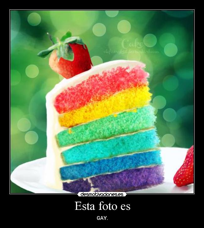Esta foto es - GAY.