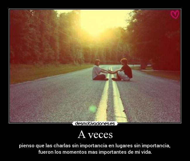 A veces -