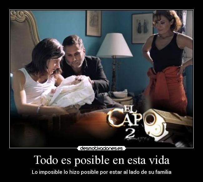 Todo es posible en esta vida - Lo imposible lo hizo posible por estar al lado de su familia