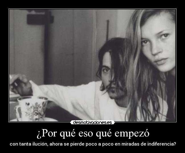¿Por qué eso qué empezó -