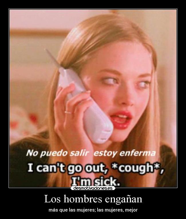 Los hombres engañan - 