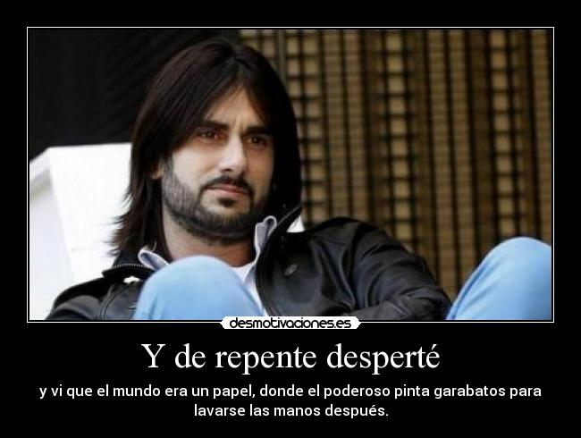 carteles melendi repente desperte anacarasonriente desmotivaciones