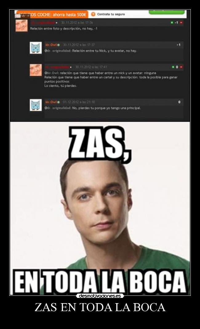 carteles zas desmotivaciones