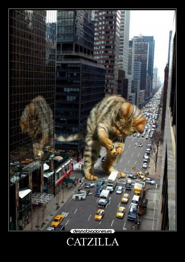 carteles godzilla giant monster desmotivaciones